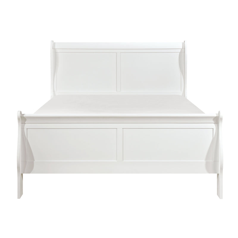 Mayville White Sleigh Bedroom Set