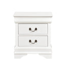 Mayville White Sleigh Bedroom Set