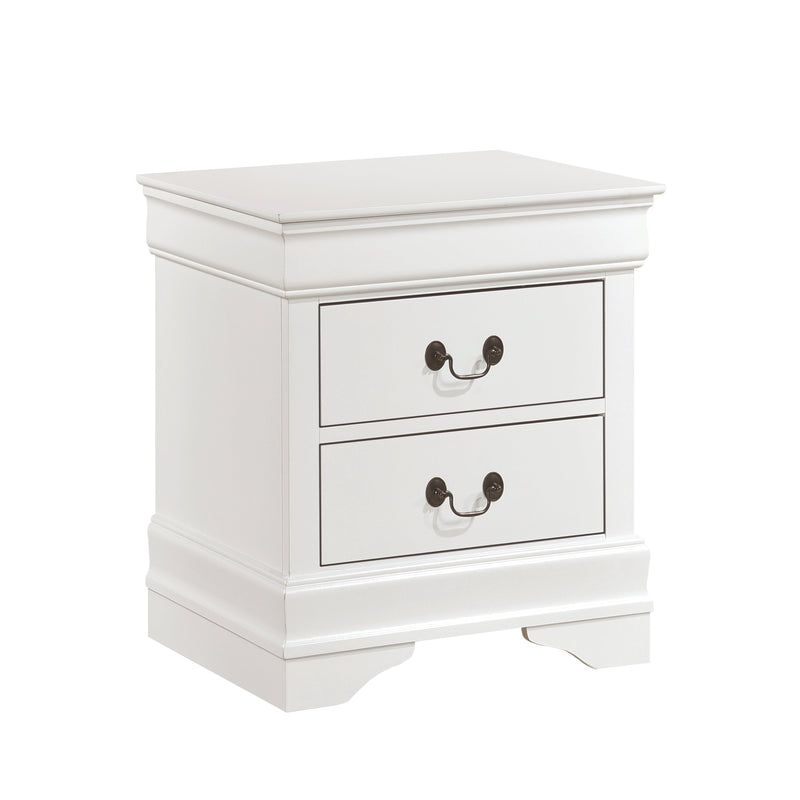 Mayville White Sleigh Bedroom Set