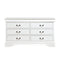 Mayville White Sleigh Bedroom Set