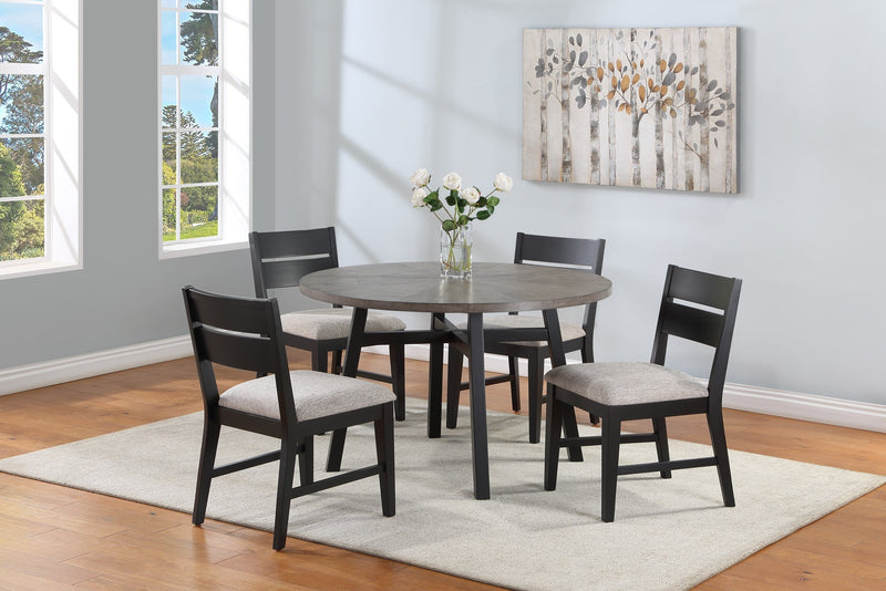 Mathis Black/Gray Dining Table