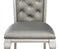 Caldwell Silver Champagne Dining Chair, Set of 2