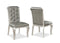 Caldwell Silver Champagne Dining Chair, Set of 2