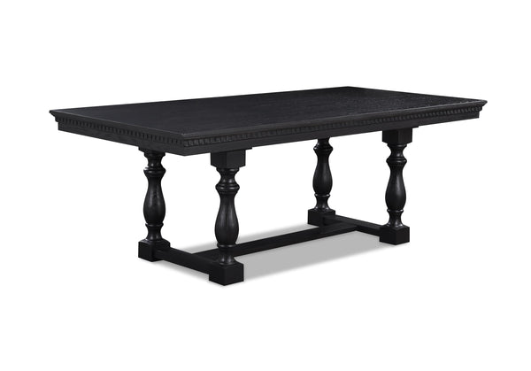 Regent Charcoal Black Dining Table