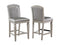 Klina Silver Champagne Counter Height Dining Set