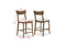 Weldon Brown Counter Height Chair, Set of 2