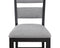 Frey Black/Gray Counter Height Chair, Set of 2