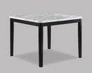 Pascal Black/Gray Square Counter Height Dining Set