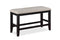 Fulton Light Gray Counter Height Dining Bench