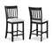 Salvador Black/White 5-Piece Counter Height Dining Set