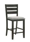 Bardstown Charcoal/Brown/Wheat Extendable Counter Height Dining Set