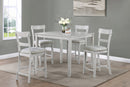 Henderson Driftwood 5-Piece Counter Height Dining Set