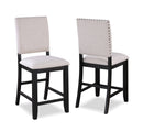 Regent Charcoal Black Counter Height Dining Set