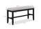 Buford Charcoal Black/Light Gray Counter Height Dining Bench