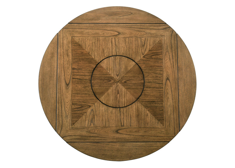 Oakly Brown Round/Square Counter Height Table