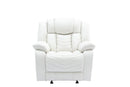 S2021 Lucky Charm (White) Reclining Living Room Set