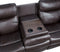 Yerba Brown Microfiber Lay Flat Reclining Living Room Set