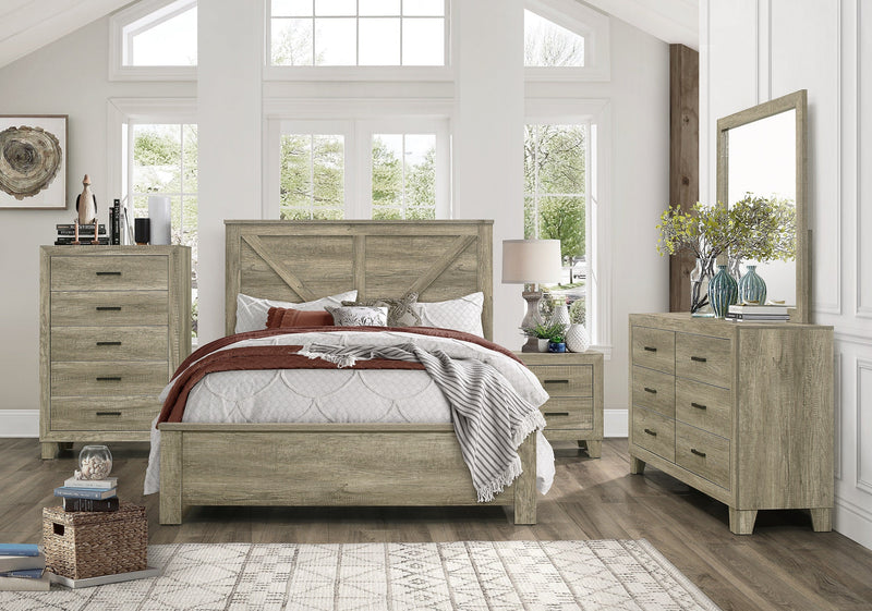 Avenue Rustic Panel Bedroom Set