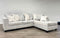 410 Cream Fabric Sectional