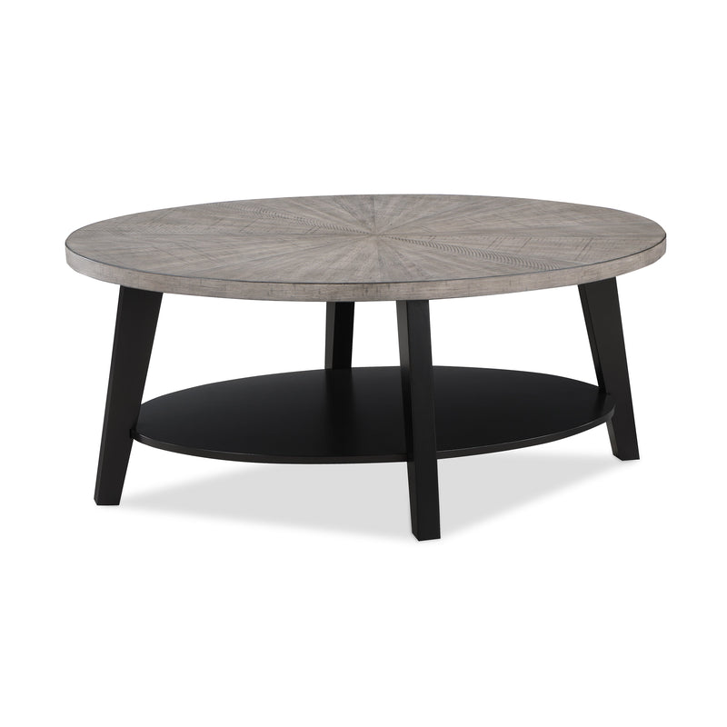 Mathis Gray/Black 3-Piece Coffee Table Set