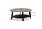 Mathis Gray/Black 3-Piece Coffee Table Set