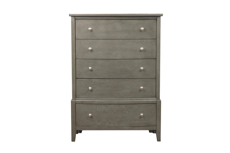 Cotterill Gray Upholstered Panel Bedroom Set