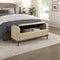 Brigitte Brown Lift Top Storage Bench