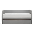 Adra Gray Twin Daybed with Trundle