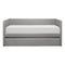 Adra Gray Twin Daybed with Trundle