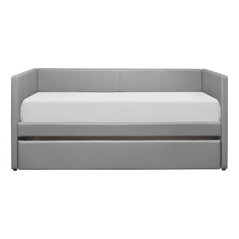 Adra Gray Twin Daybed with Trundle