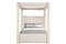 Annabelle Ivory Velvet Queen Canopy Bed