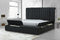 Danbury Charcoal Boucle Queen Upholstered Storage Panel Bed