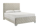 Ferin Taupe Queen Upholstered Bed