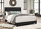 Erin Black PU Leather Full Upholstered Bed