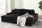 5400 Black Chaise Lounge