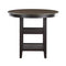 Asher Black/Brown Counter Height Table