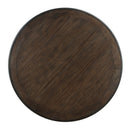 Asher Black/Brown Round Dining Table