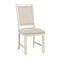 Asher Antique White Side Chair, Set of 2