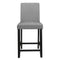 Adina Gray Counter Height Chair, Set of 2