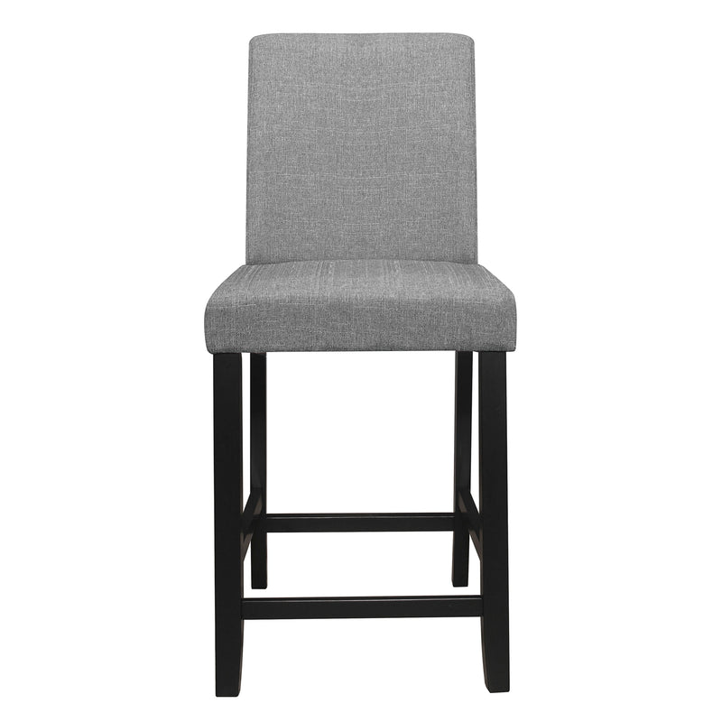 Adina Gray Counter Height Chair, Set of 2