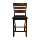 Ameillia Dark Oak Counter Chair, Set of 2