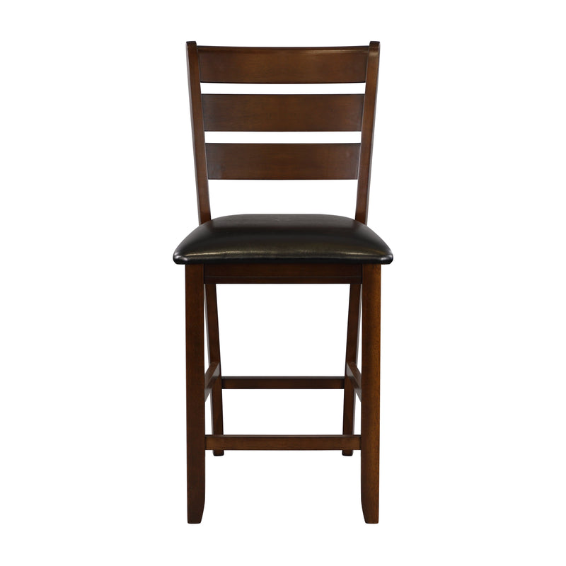 Ameillia Dark Oak Counter Chair, Set of 2