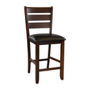 Ameillia Dark Oak Counter Chair, Set of 2