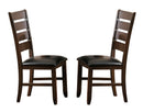 Ameillia Dark Oak Extendable Oval Dining Set