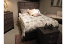 Davi Gray Panel Bedroom Set