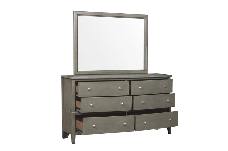 Cotterill Gray Upholstered Panel Bedroom Set