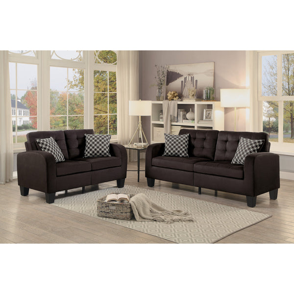 Chocolate Brown Sofa