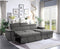 Ferriday Gray Storage Sleeper Sectional