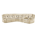 Amite Beige Power Reclining Sectional