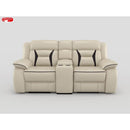 Amite Dark Gray Power Double Reclining Loveseat